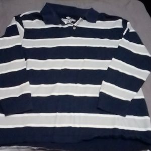 Long sleeved large boys striped shirt